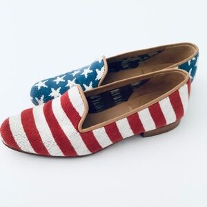 RARE STUBBS AND WOOTTON STARS AND STRIPES SHOES